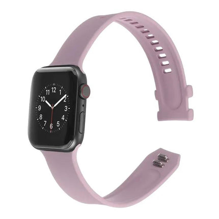 Silicone Square Buckle Apple Watch Band 38/40/41/42/44/45mm