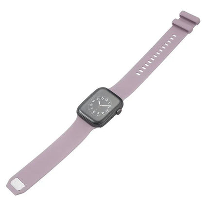 Silicone Square Buckle Apple Watch Band 38/40/41/42/44/45mm