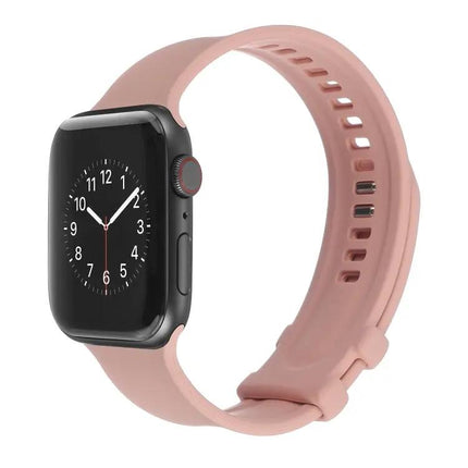 Silicone Square Buckle Apple Watch Band 38/40/41/42/44/45mm