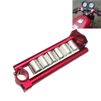 Motorcycle Handlebar Grips Set For Comfortable Long Rides red aluminum handlebar accessory with easy installation and durable grip