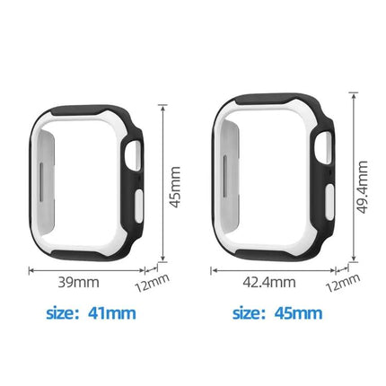 Detachable Two-Tone Protective Case For Apple Watch 41mm/40mm