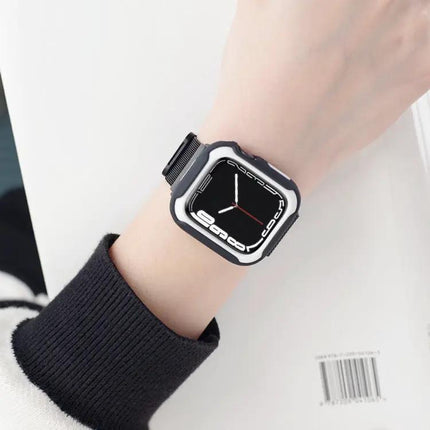 Detachable Two-Color Case For Apple Watch 45mm 44mm
