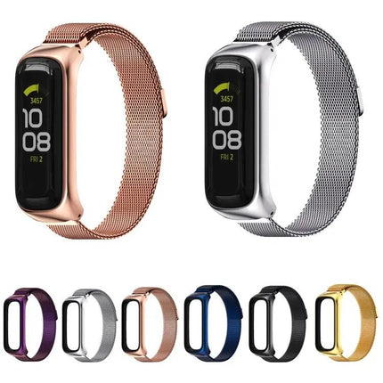 MIJOBS Milan Magnetic Stainless Steel Band for Galaxy Fit2