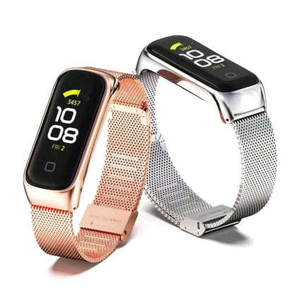 MIJOBS Milan Buckle Stainless Steel Strap For Galaxy Fit 2