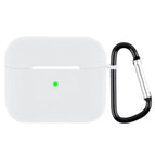 with Carabiner Transparent White / For AirPods 3