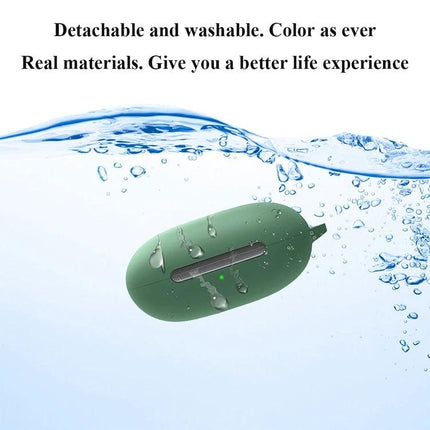 Protective Silicone Cover for Everyday Beats Earphone Use in green showing detachable washable water-resistant design