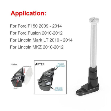 Car Fuel Door Hinge Pin For Ford F-150 2009-2014 Pickup - black coated aluminum alloy replacement hinge pin for fuel door
