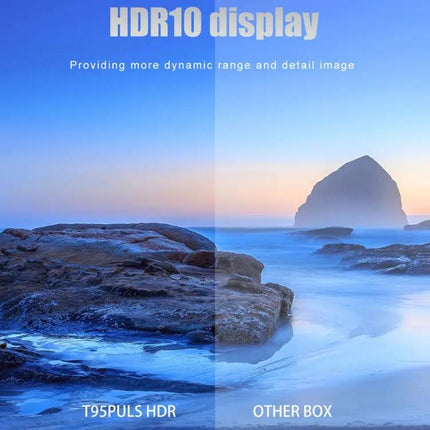 T95 Plus Smart TV Streaming Box for Home Entertainment Use