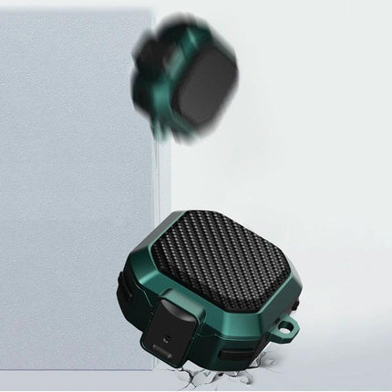 Protective Case for Samsung Earbuds During Daily Activities shown falling and protecting earbuds from scratches and drops