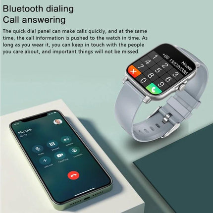 Practical Smart Watch for Everyday Routines and Activities showing call answering via Bluetooth dialing and phone integration