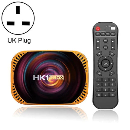 MECOOL HK1RBOX X4 4K Android TV Box for Streaming Media with remote and UK plug, Android 11, 4GB RAM, Amlogic S905X4 4K streaming