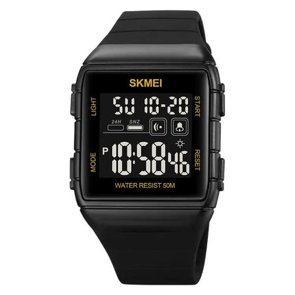 SKMEI Everyday Waterproof Watch with Silicone Strap