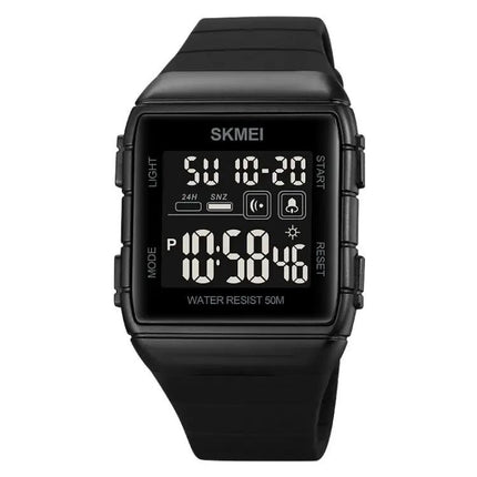 SKMEI Everyday Waterproof Watch with Silicone Strap