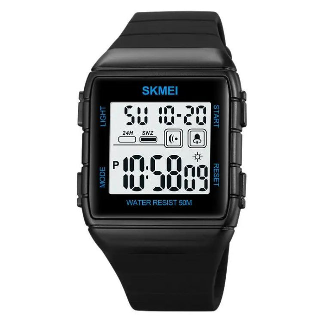 SKMEI Everyday Waterproof Watch with Silicone Strap | Syndmart