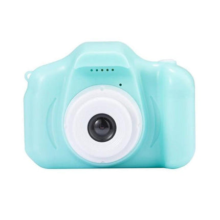Children's Digital Camera for Kids' Photography and Games - mint compact kid-friendly camera for photos, videos and built-in games
