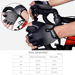 BOODUN 1096 Breathable Non-slip Fitness Gloves with Wear-resistant Silicone Grip