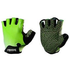 BOODUN 1096 Guantes de fitness antideslizantes y transpirables con agarre de silicona resistente al desgaste