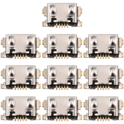 Replacement Charging Connector for Samsung Phones in Daily Use - pack of 10 micro USB charging ports for Samsung phone repair