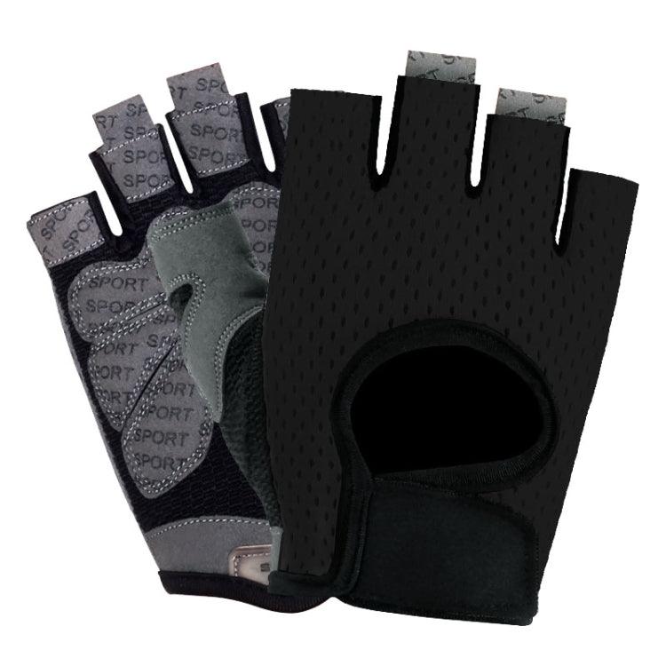 Breathable Thin Sports Gloves for Cycling - Non-slip Half-finger Design