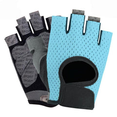 Breathable Thin Sports Gloves for Cycling - Non-slip Half-finger Design