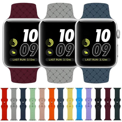 Woven Texture Watch Band For Apple Watch 38/40/41/42/44/45mm