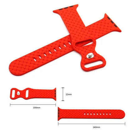 Woven Texture Watch Band For Apple Watch 38/40/41/42/44/45mm