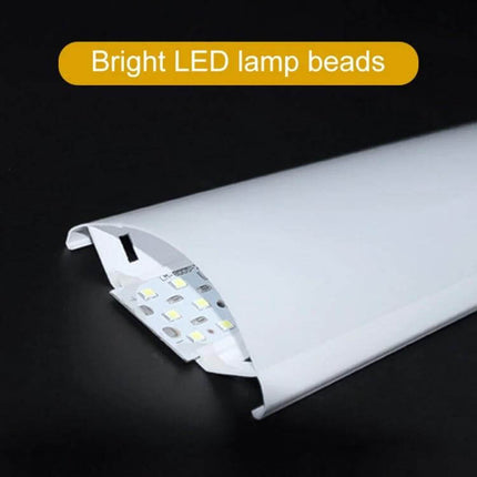 Truck Cabin LED Reading Light For Interior Use Two Install Options showing exposed LED lamp beads and white diffuser with stainless steel buckle mounting