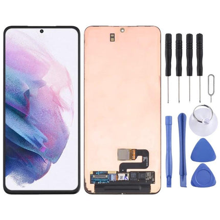 Replacement Screen for Everyday Samsung Phone Repairs - Samsung Galaxy A12 Nacho SM-A127F LCD touch assembly with repair tools