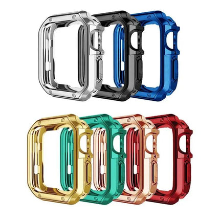 TPU Frame Case For Apple Watch 38mm Series 1 2 3 Carbon