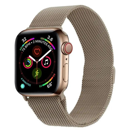 Milanese Stainless Steel Apple Watch Band Adjustable 38-45mm