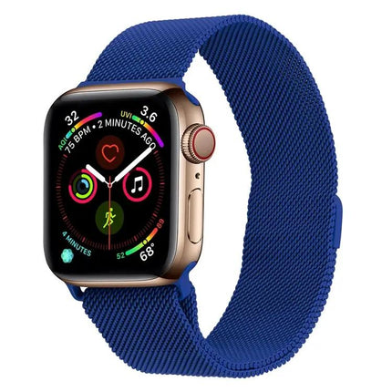 Milanese Stainless Steel Apple Watch Band Adjustable 38-45mm