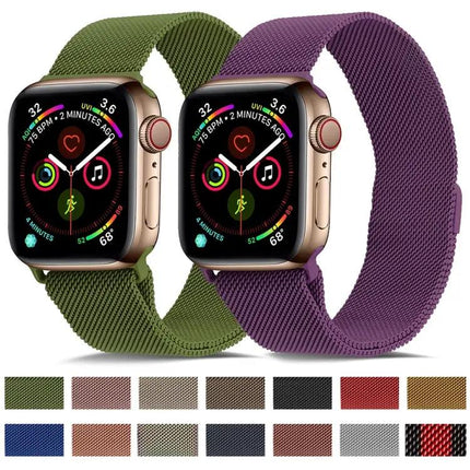 Milanese Stainless Steel Watch Band For Apple Watch 38-41mm