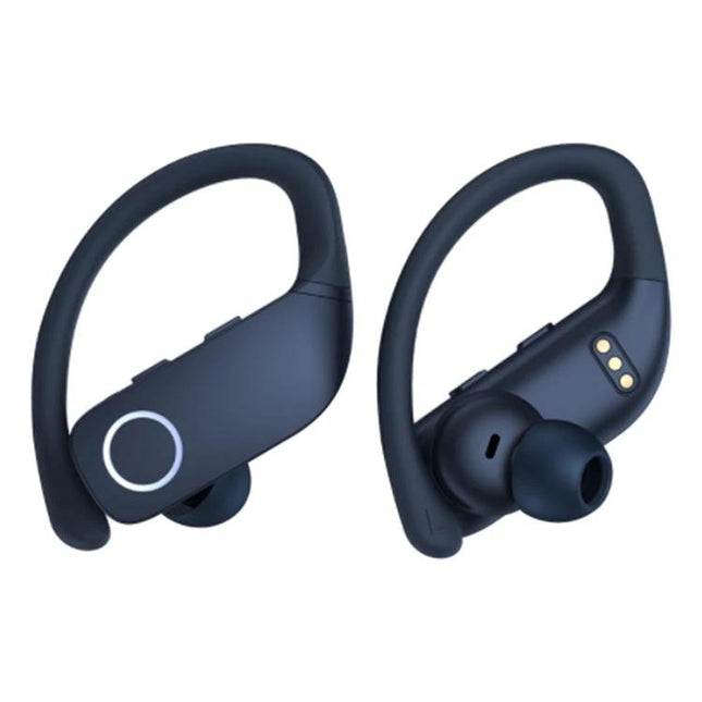 Sanag Wireless Sports Earbuds For Workouts And Commuting black Bluetooth 5.0 sweat-resistant secure-fit compact earbuds