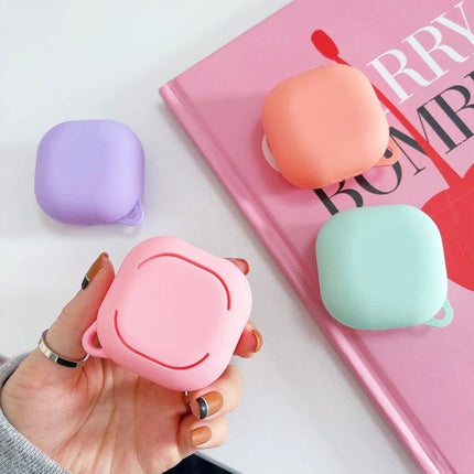 A Practical Case for Everyday Earphone Protection During Travel - pastel silicone travel earphone case protecting wireless earbuds from dust and scratches
