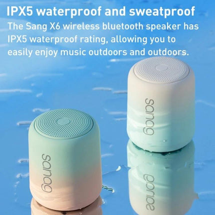 Sanag Compact Bluetooth Speaker For Travel And Outdoor shown waterproof pastel mini speaker for beach travel