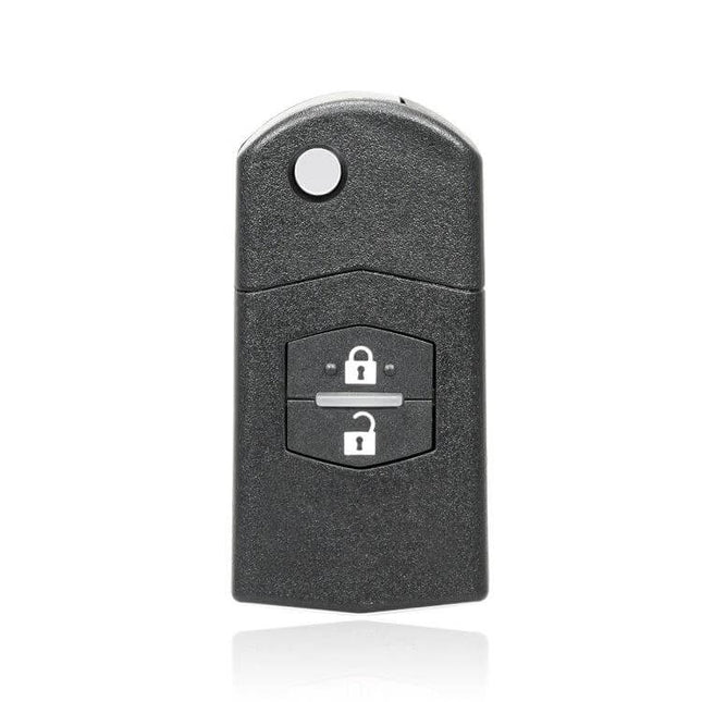 Mazda Car Key Shell Cover for 2-Button and 3-Button Key black replacement outer housing for worn cracked key cover