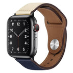7 45mm / 6&SE&5&4 44mm / 3&2&1 42mm / Beige and Dark Blue