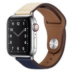 7 45mm / 6&SE&5&4 44mm / 3&2&1 42mm / Beige and Dark Blue