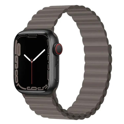 Silicone Magnetic Watch Band For Apple Watch 38-45mm