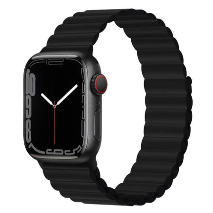 Silicone Magnetic Watch Band For Apple Watch 38-45mm