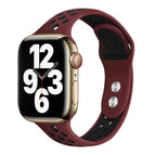7 41mm / 6&SE&5&4 40mm / 3&2&1 38mm / Wine Red Black