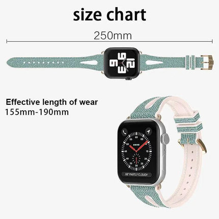 Slim Glitter Band For Apple Watch 38/40/41/42/44/45mm