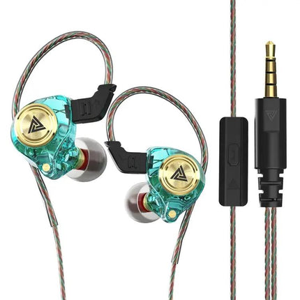 QKZ AK3 In Ear Wired Headphones With Mic 3.5mm Subwoofer