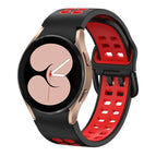 For Samsung Galaxy Watch 5 40mm / Black Red
