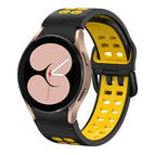 For Samsung Galaxy Watch 5 40mm / Black Yellow