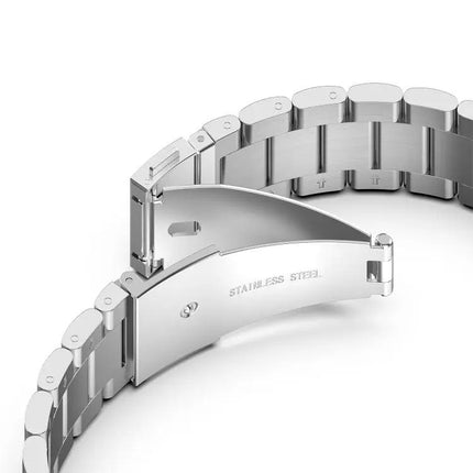 Three-Link Steel Watch Band For Samsung Galaxy 40/45mm
