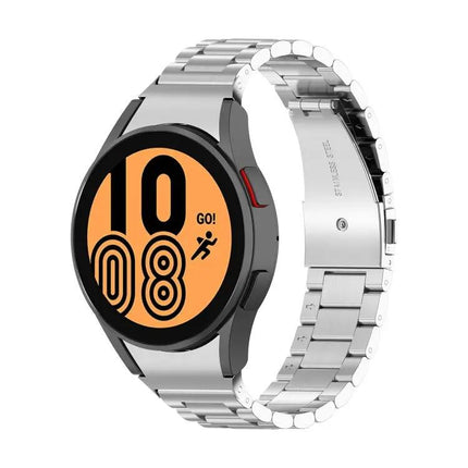 Three-Link Steel Watch Band For Samsung Galaxy 40/45mm