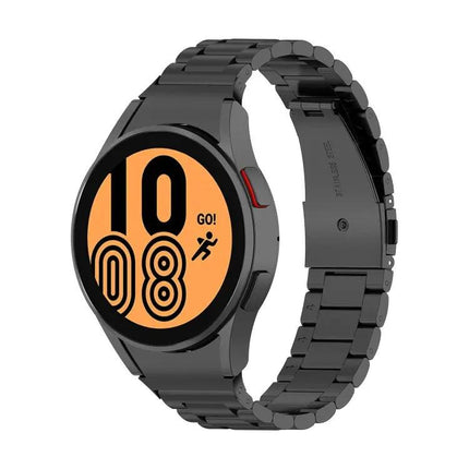Three-Link Steel Watch Band For Samsung Galaxy 40/45mm