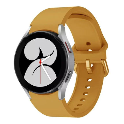 Colorful Silicone Buckle Band For Galaxy Watch 40/44/45mm