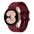 For Samsung Galaxy Watch 5 40mm/44mm / 5 Pro 45mm / Wine Red